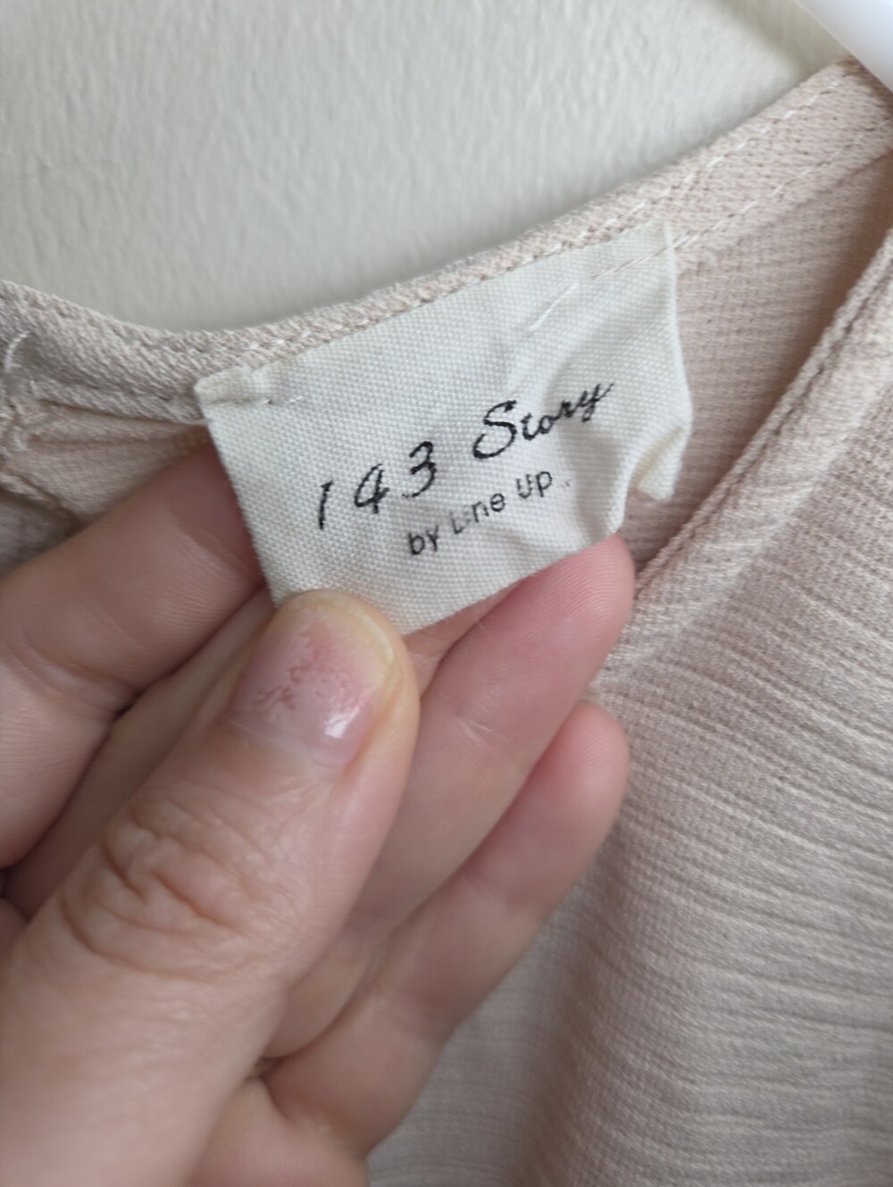 Women's 143 Story By Line Up Ruffled Colorblock Top Sz Small - Picture 7 of 8